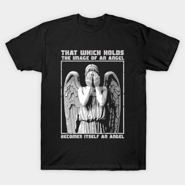 The image of an angel. (Bloody Version) T-Shirt by Pride98